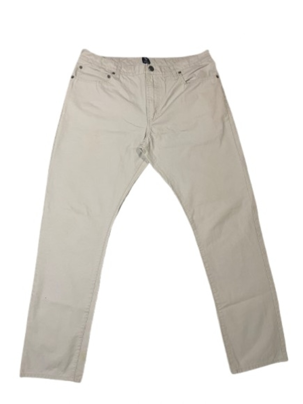 GAP Mens Slim Fit Chinos Beige Cotton Pants 36x32